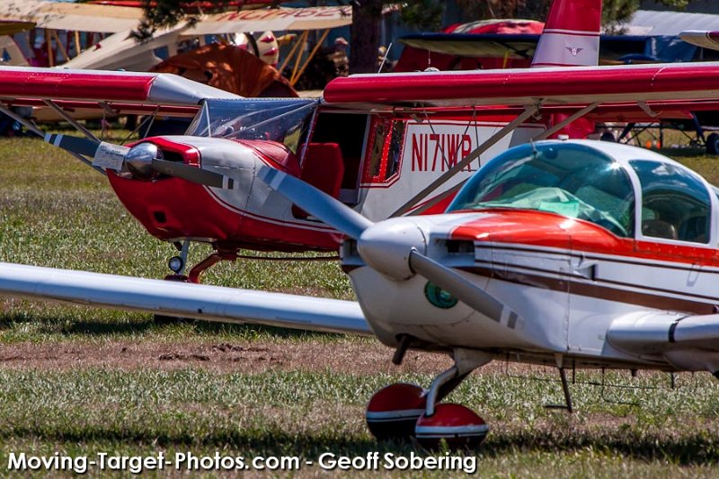IMG_4360_screen.jpg - Neither are antiques, but my ride to the fly-in is the one on the left.